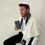 טלית מהודרת דגם ג׳נובה כחול