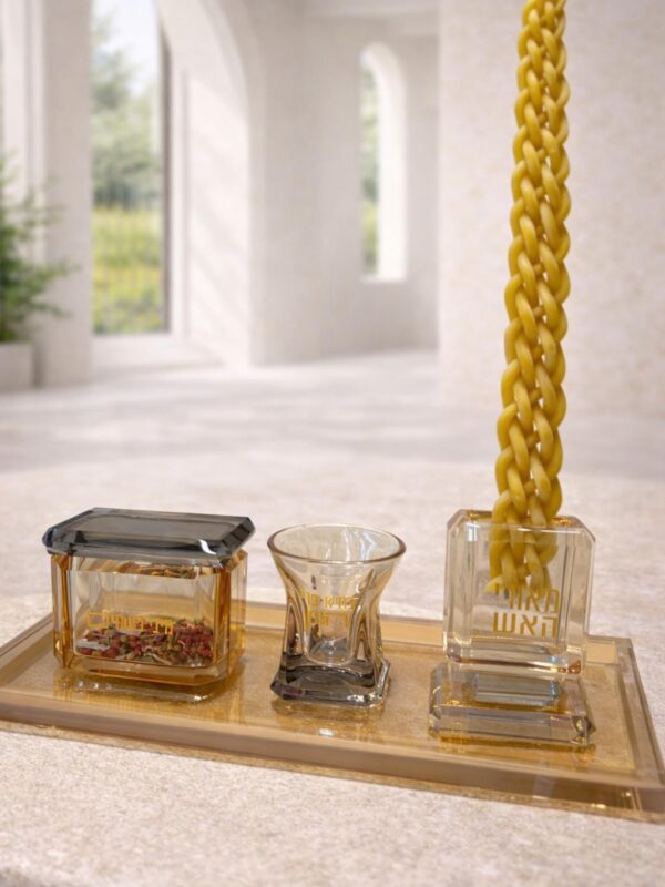 סט הבדלה מהודר | גוון זהב