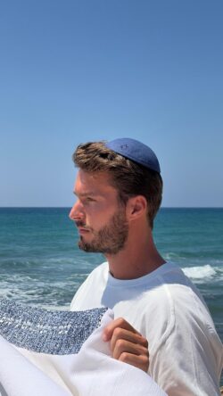⁦טלית דגם NAVY⁩ – תמונה ⁦5⁩