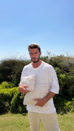 ⁦כיסויים הרמס | גוון פשתן⁩ – תמונה ⁦3⁩