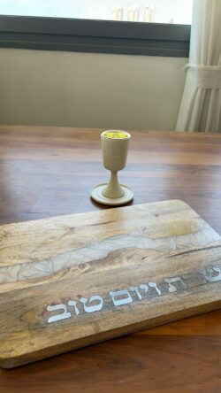 ⁦מגש חלה עץ⁩ – תמונה ⁦2⁩